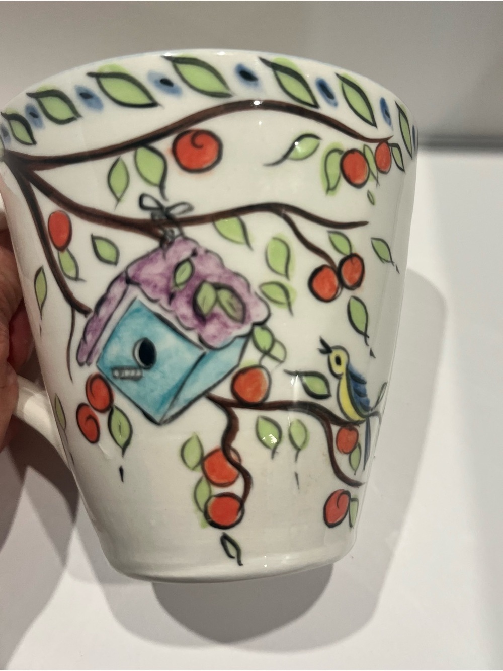 1996 Signed Swanson Bird Mug Large